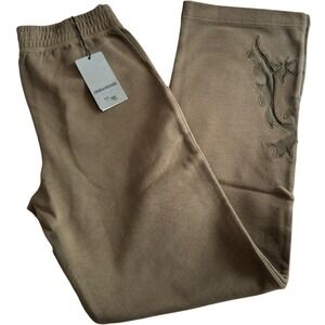 Zadig & Voltaire Chill Mo Fishnet Western Pants Color: Leaves Women's Medium NWT